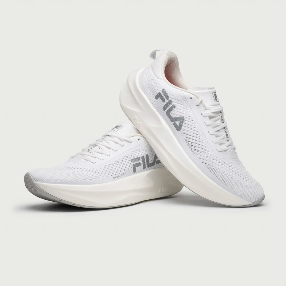 Tenis Fila Speedzone 2 Feminino Branco Prata Bege