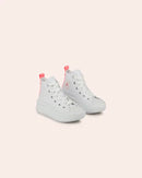 Tênis Converse Chuck Taylor All Star Move Branco Rosa Neon