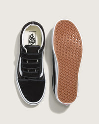 Tênis Vans Old Skool V Suede Canvas Black True White