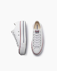 Tênis Converse Chuck Taylor All Star Lift Canvas Cano Baixo Branco