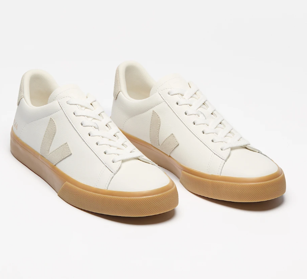 Tênis Veja Campo Leather Extra White Natural Nat