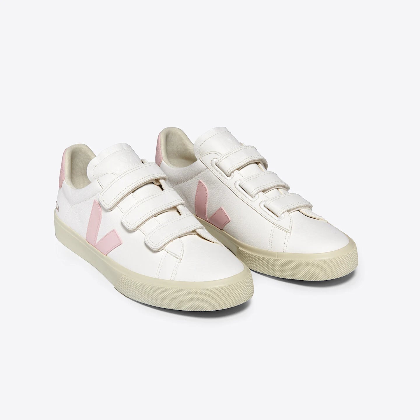 Tênis Veja Recife Logo Chromefree Leather Extra White Petale