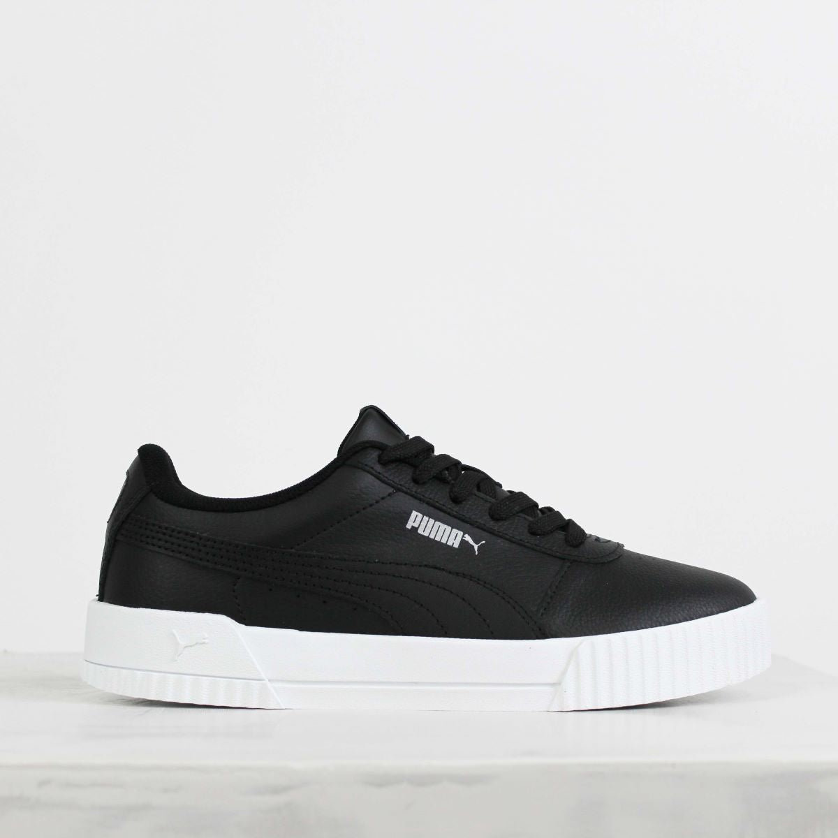 Tênis Puma Carina L BDP Black White Silver