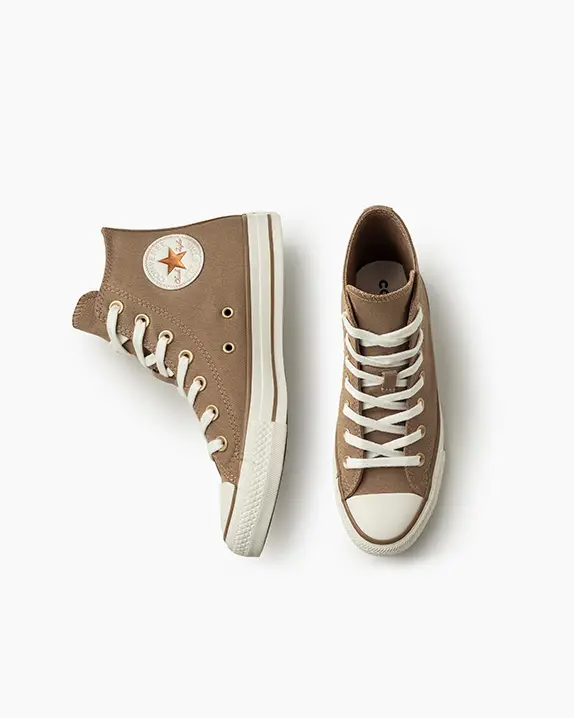 Tênis Converse Chuck Taylor Summer Metals Mid Marrom