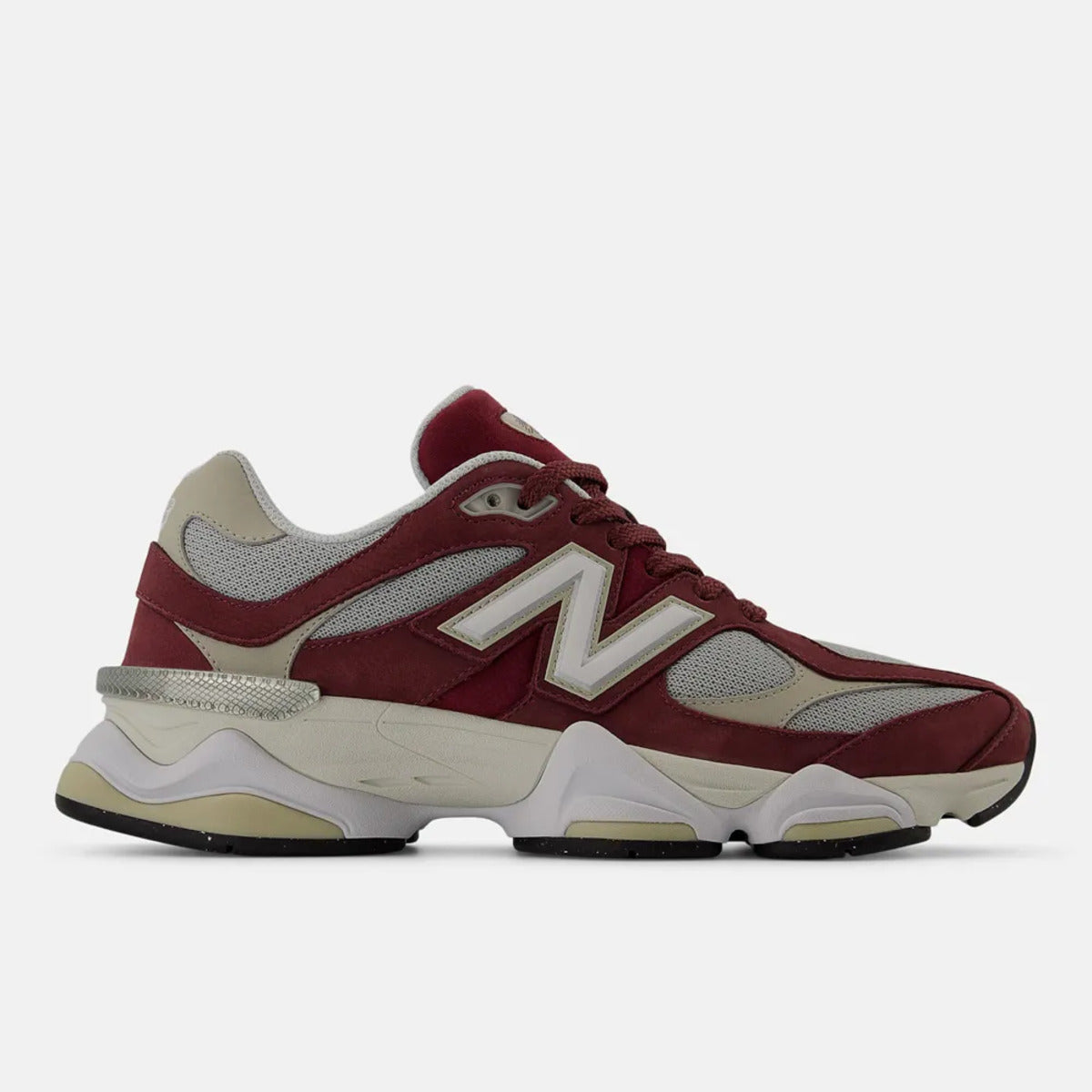 Tênis New Balance 9060 Bordô Bege