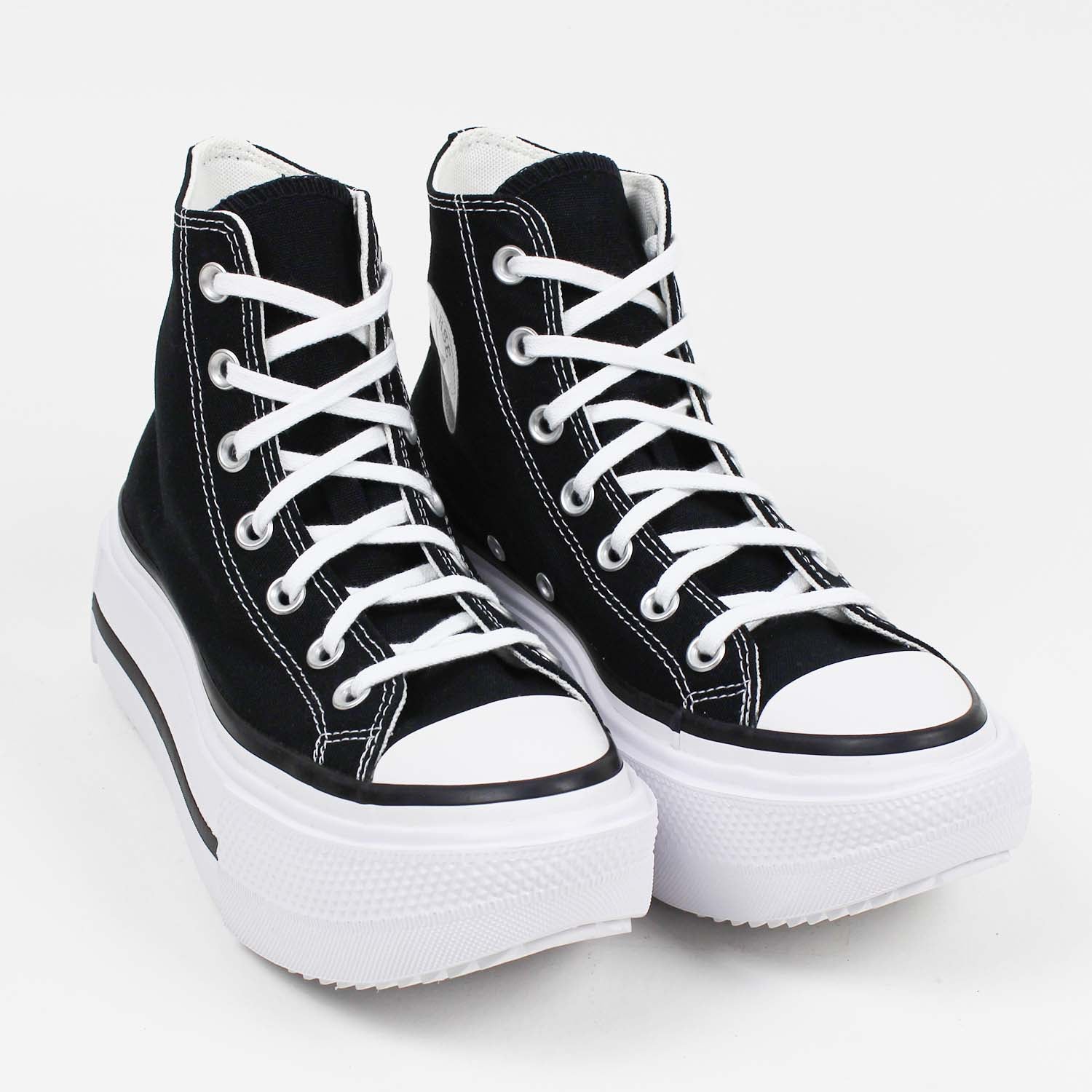 Tênis Converse Chuck Taylor Lift Double Stack Mid Preto