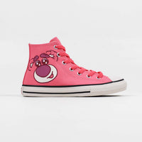 Tênis Converse Urso Lotso Chuck Taylor All Star Mid Rosa