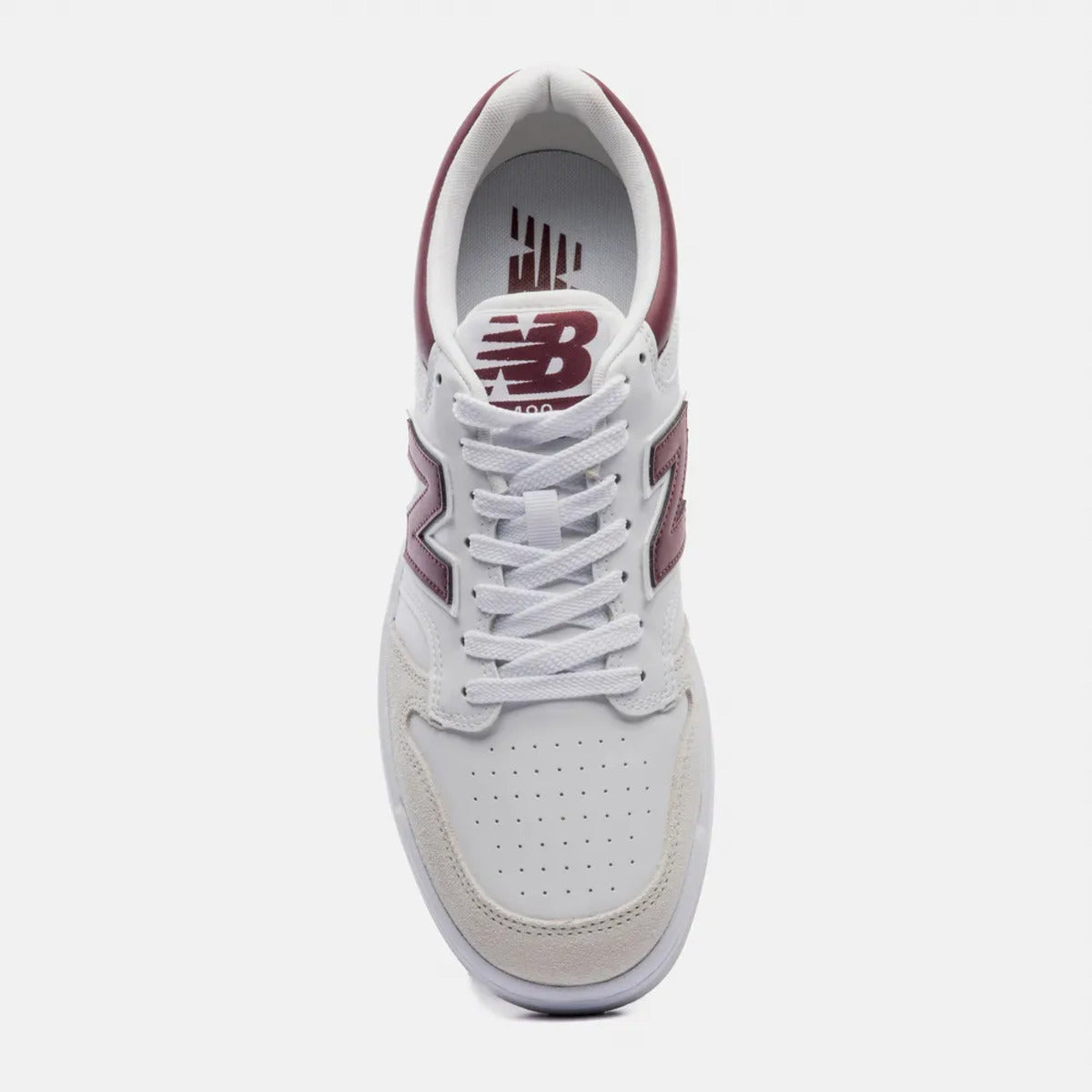 Tênis New Balance 480 Low Branco Vinho