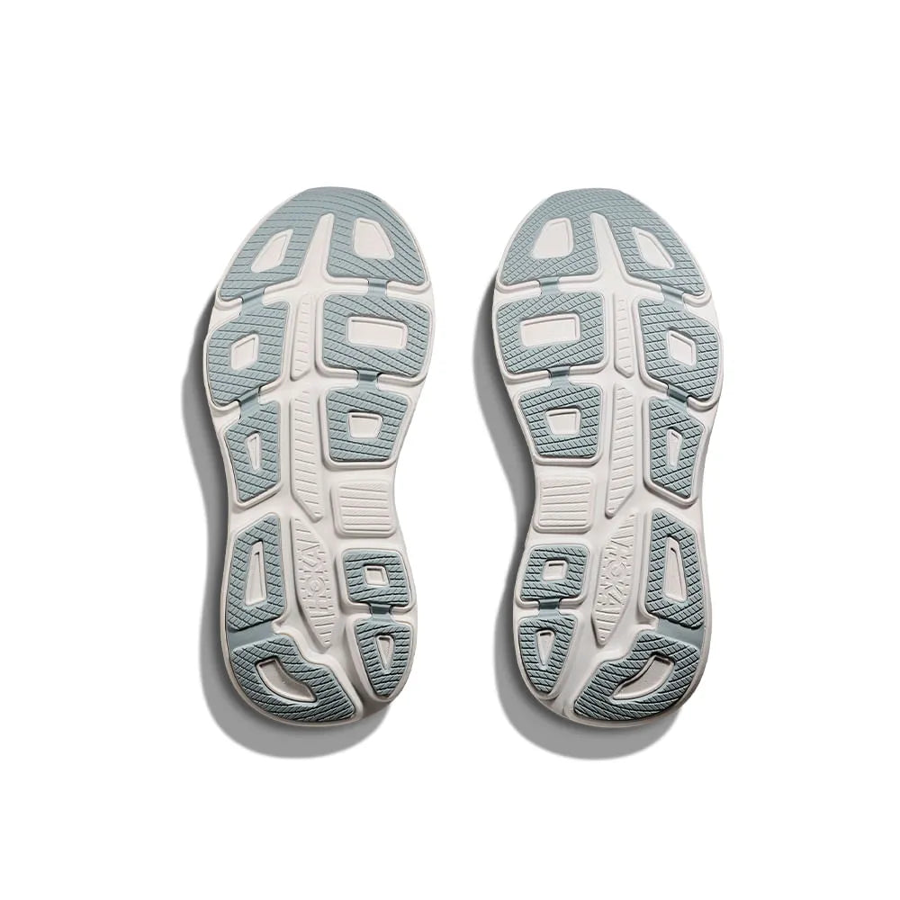 Tênis Hoka Bondi 9 Cinza Branco Vermelho