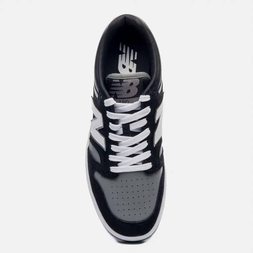 Tênis New Balance 480 Low Preto Cinza