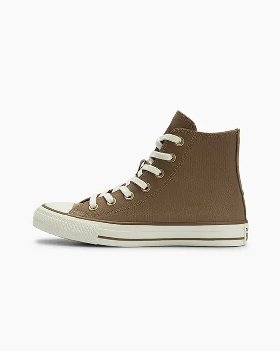 Tênis Converse Chuck Taylor Summer Metals Mid Marrom