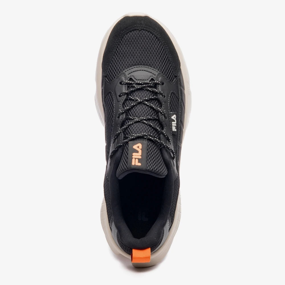 Tenis Fila  Destroyer Masculino Preto Laranja Grafite