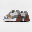 Tênis New Balance 327v1 Cinza Metalic Gold