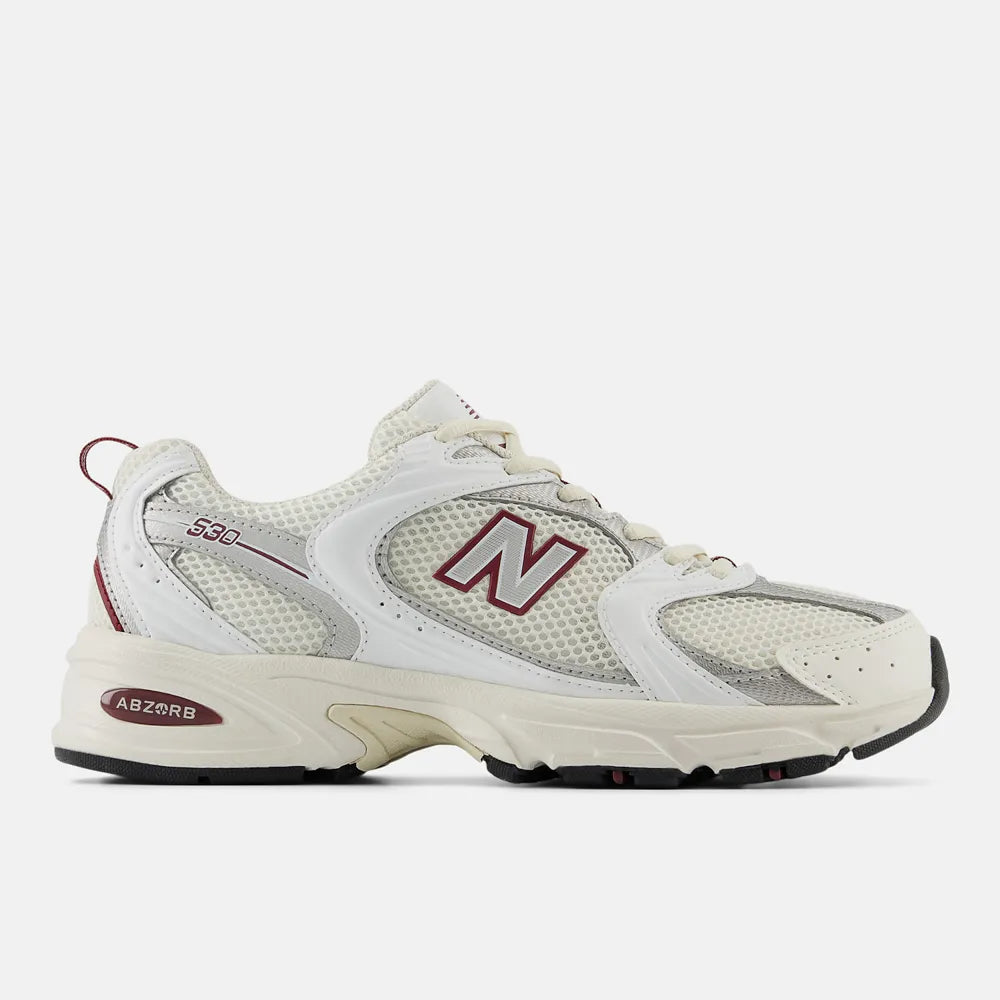 Tênis New Balance 530 White Mercury Red