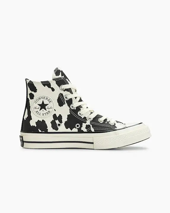 Chuck 70 Cow Print Cano Alto Preto