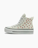 Tênis Converse Chuck Taylor Padded Lift Strawberries Bege