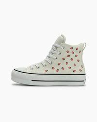 Tênis Converse Chuck Taylor Padded Lift Strawberries Bege