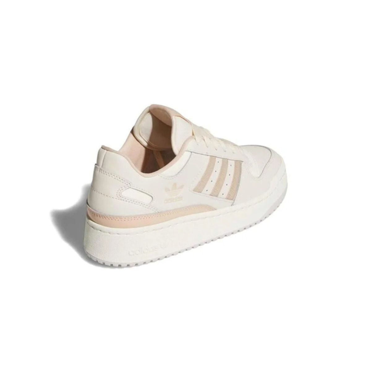 Tênis Adidas Forum Bold Stripes Bege Halo Blush Rosa