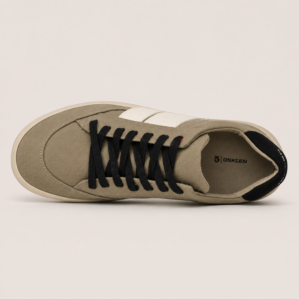 Tênis Osklen Canvas AG Sneaker Caqui