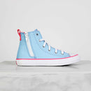 Tênis Converse Chuck Taylor All Star Side Zip Azul Claro