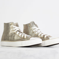 Tênis Converse Chuck Taylor All Star Hi Pretty Patina Ouro Claro