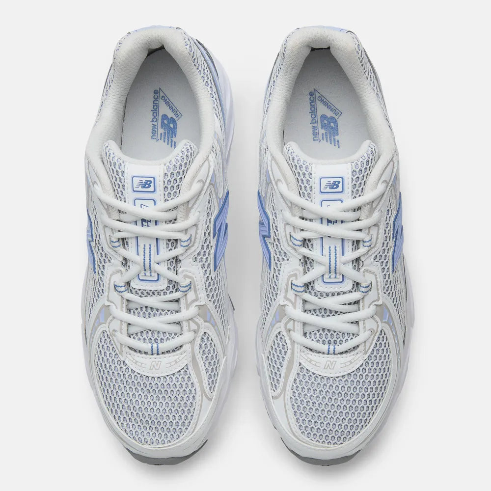 Tenis Nb 740 Unisex Azul Branco