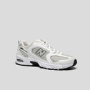Tenis Nb 530 Unissex Branco Prata