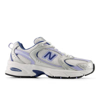 Tênis Nb 530 Unisex Prata Roxo e Azul