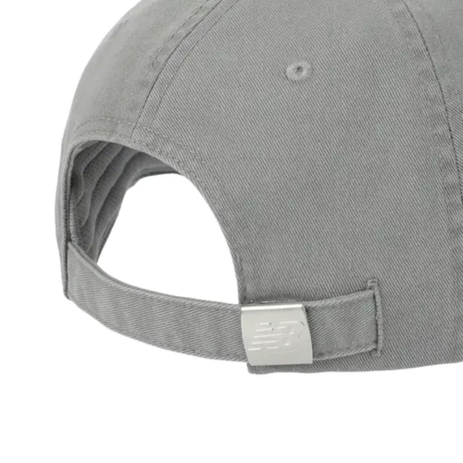 Boné New Balance 6 Panel Classic V 2.0 Cinza Claro