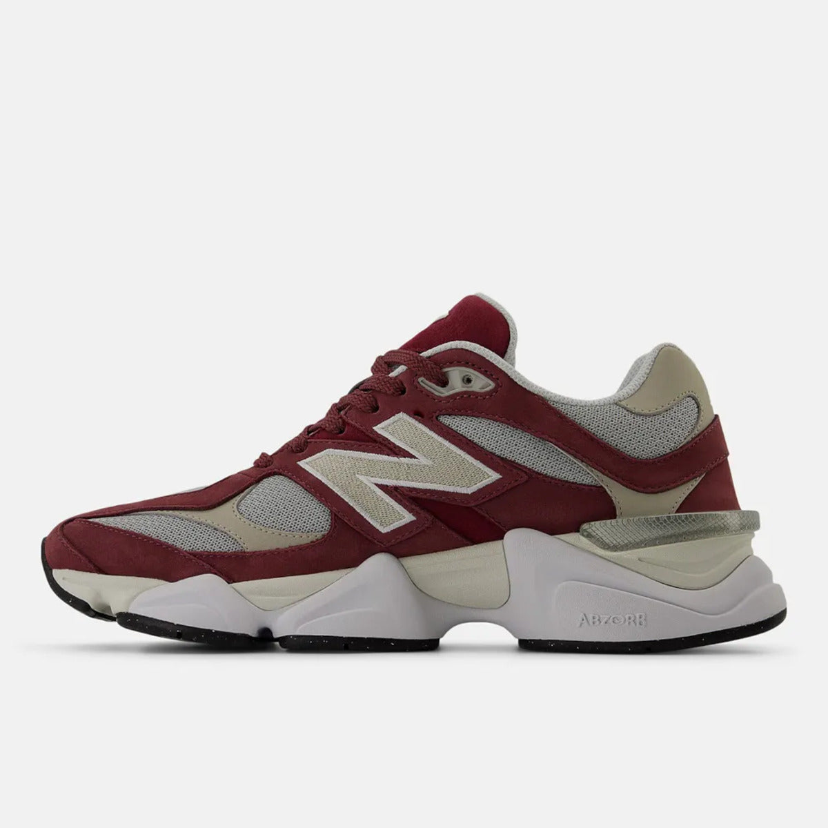 Tênis New Balance 9060 Bordô Bege