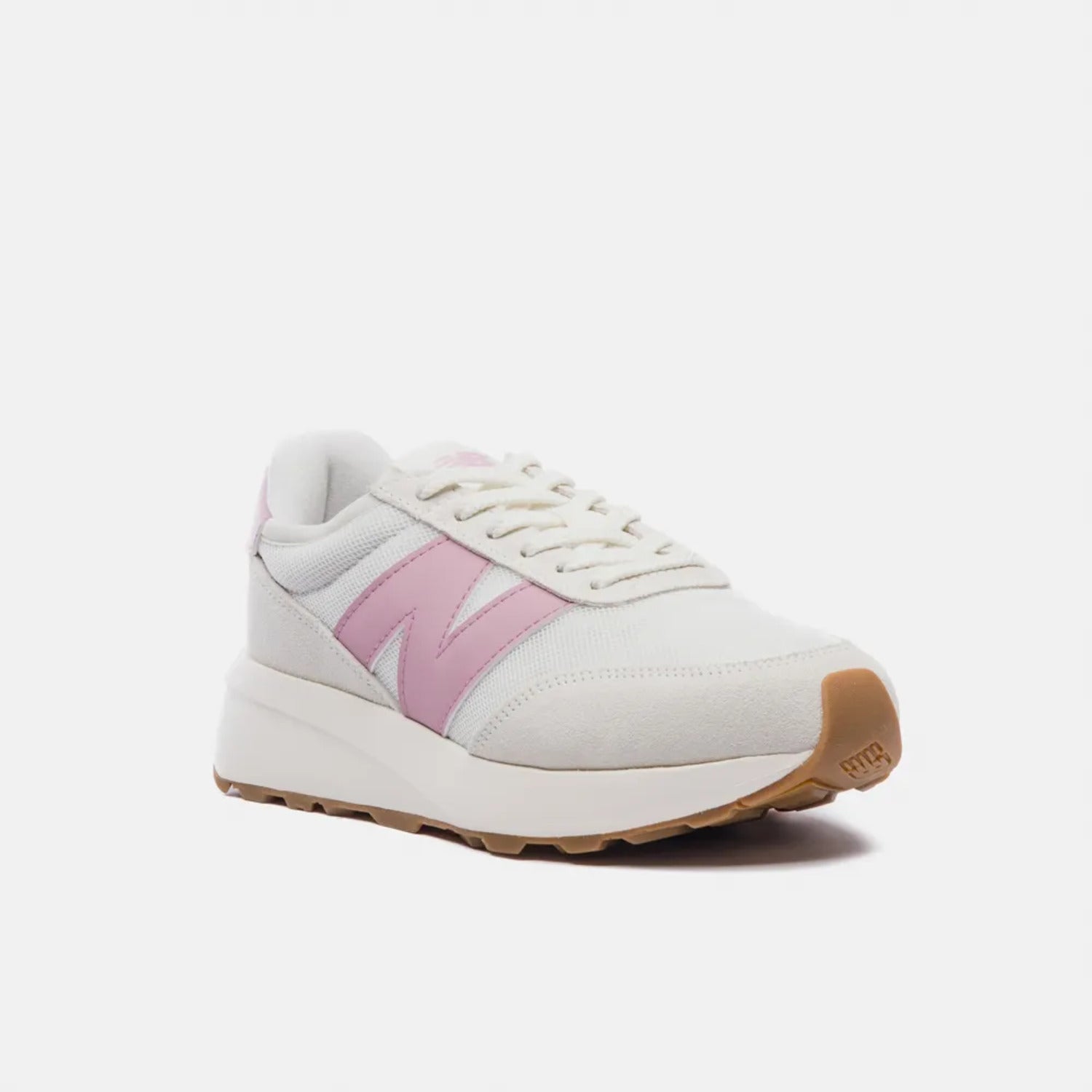 Tênis New Balance 370v1 Branco Rosa