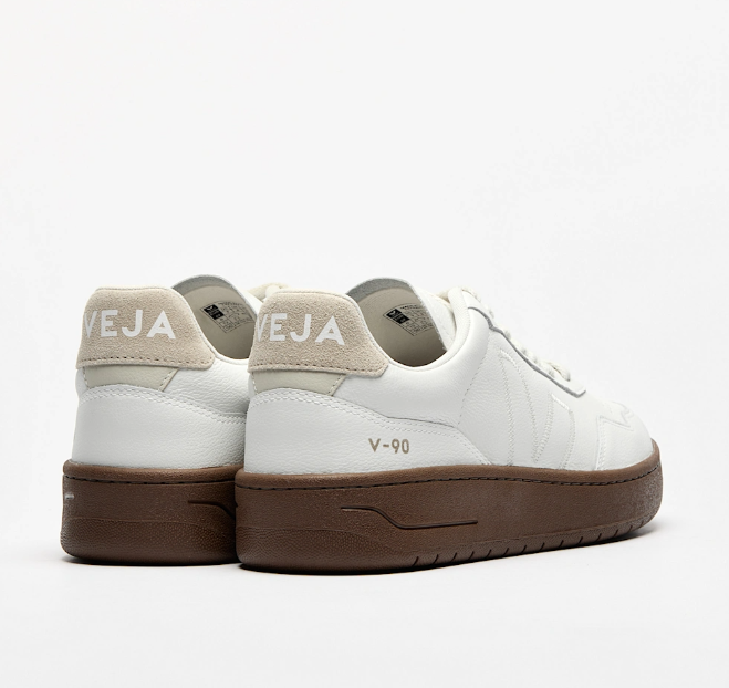 Tênis Veja V 90 ZZ O T  White Pierre Almond