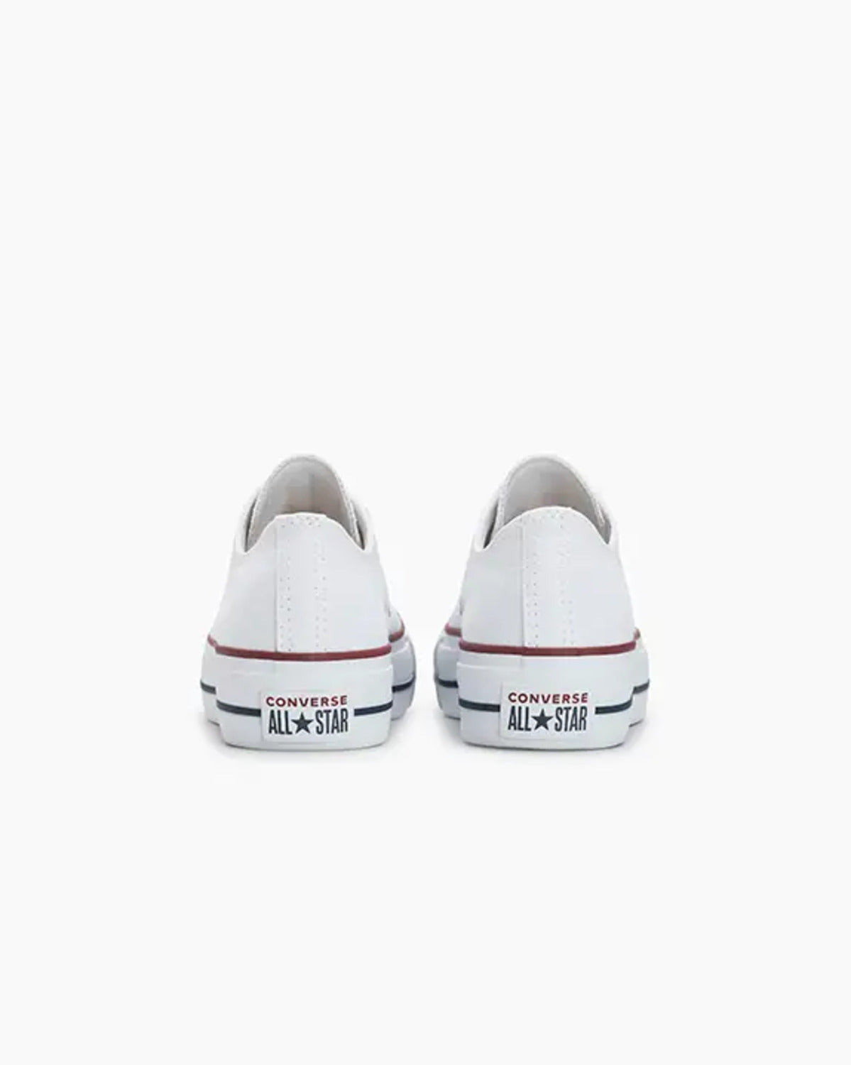 Tênis Converse Chuck Taylor All Star Lift Canvas Cano Baixo Branco