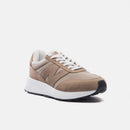 Tênis New Balance 370v1 Marrom Branco Off
