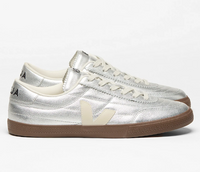 Tênis Veja Panenka Leather Silver White Pierre Bark