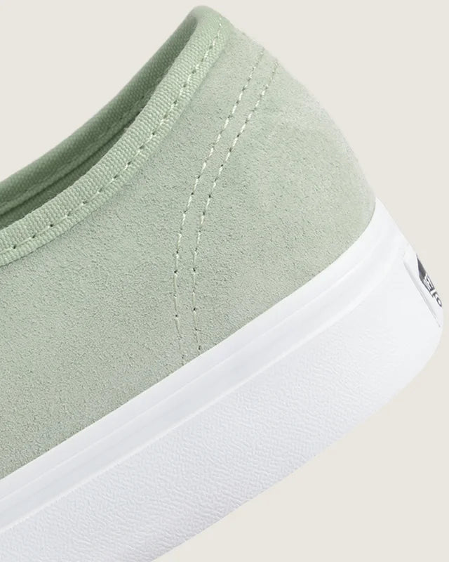 Tenis Vans Authentic Suede  Dusty Mint White Verde Claro