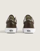 Tenis Vans Old Skool Leather Brown True White