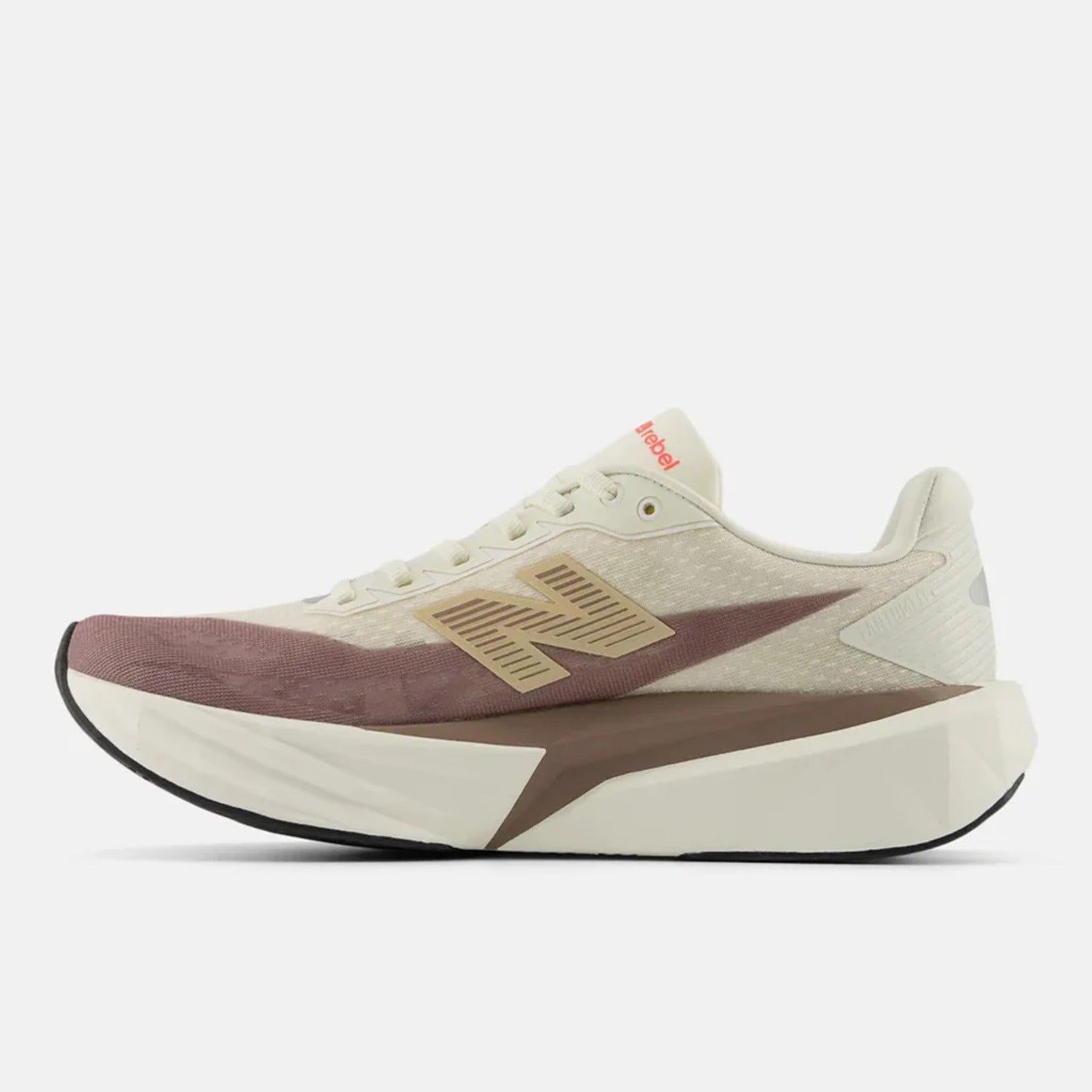 Tênis New Balance FuelCell Rebel V5 Masculino Branco Off