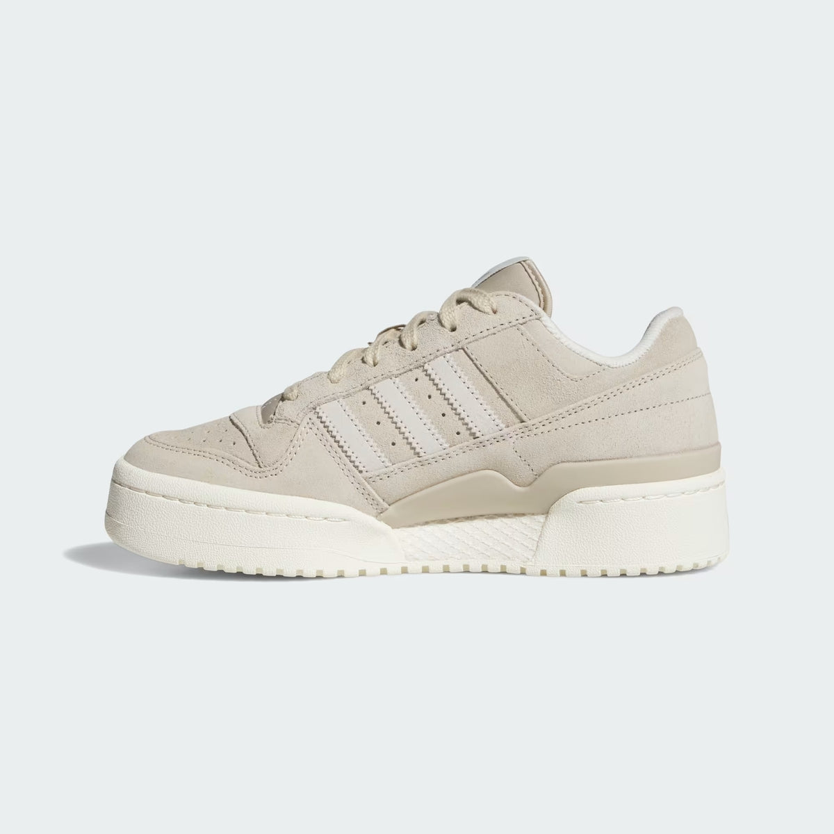 Tênis Adidas Forum Bold Stripes Wonder Beige Off White