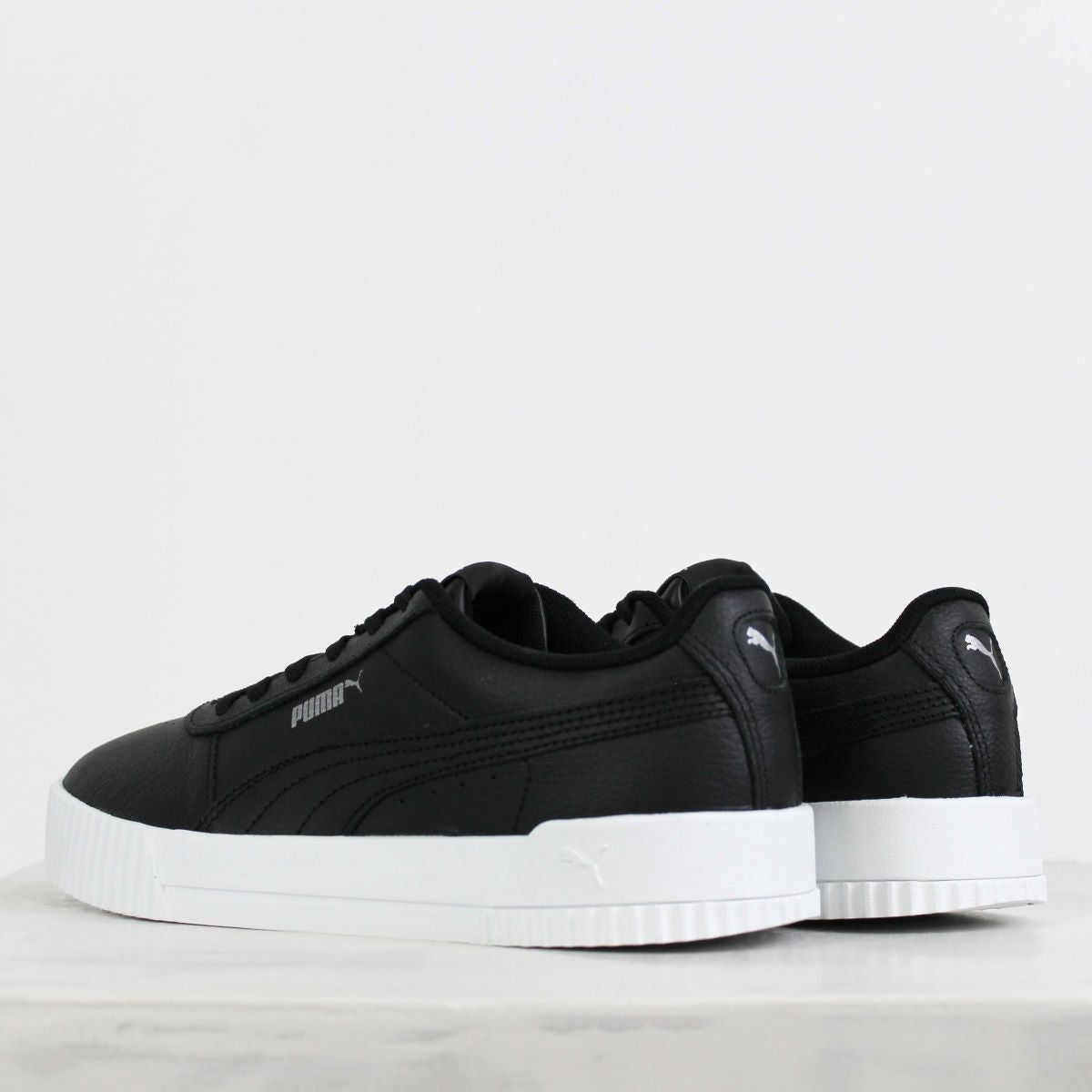 Tênis Puma Carina L BDP Black White Silver