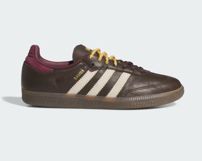 Tênis Adidas Samba OG Brown  Warm Vanilla Maroon