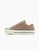 Tênis Converse Chuck Taylor Lift Crafted Colors Suede  Bege