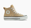 Tênis Converse Chuck Taylor Mid Padded Lift Seasonal Areia