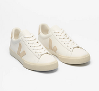 Tênis Veja Campo Leather Extra White Almond