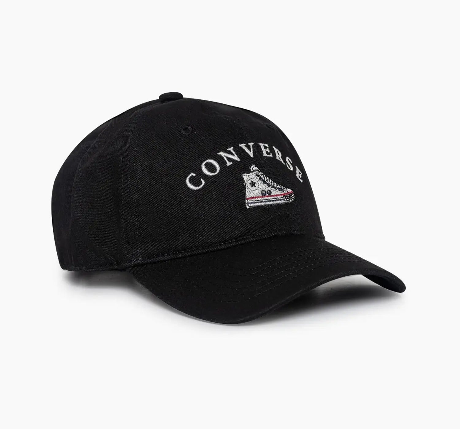 Boné Converse Relaxed Cap Black Preto
