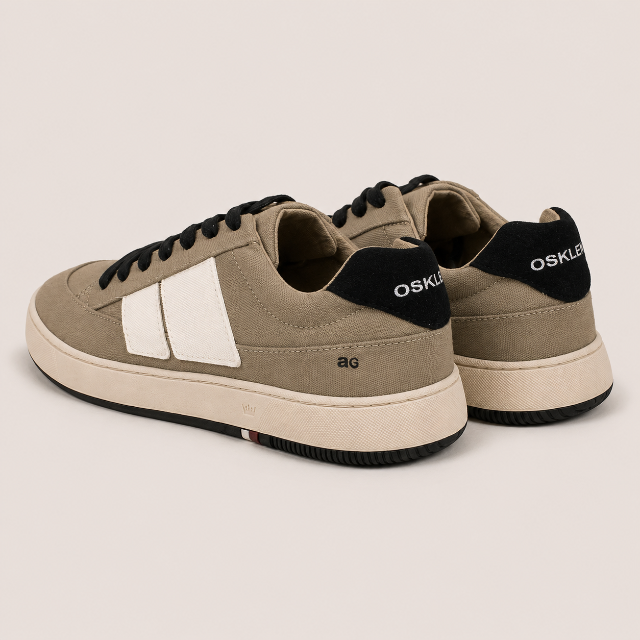 Tênis Osklen Canvas AG Sneaker Caqui