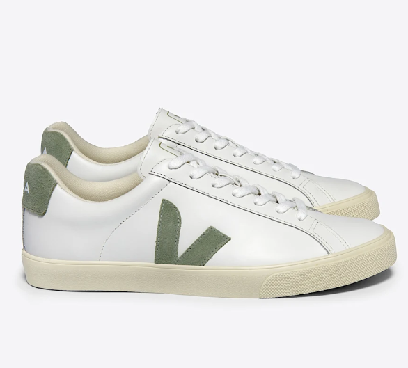 Tênis Veja Esplar Logo Leather Ex White Clay