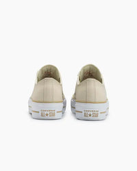 Tênis Converse Chuck Taylor All Star Lift Cano Baixo Bege