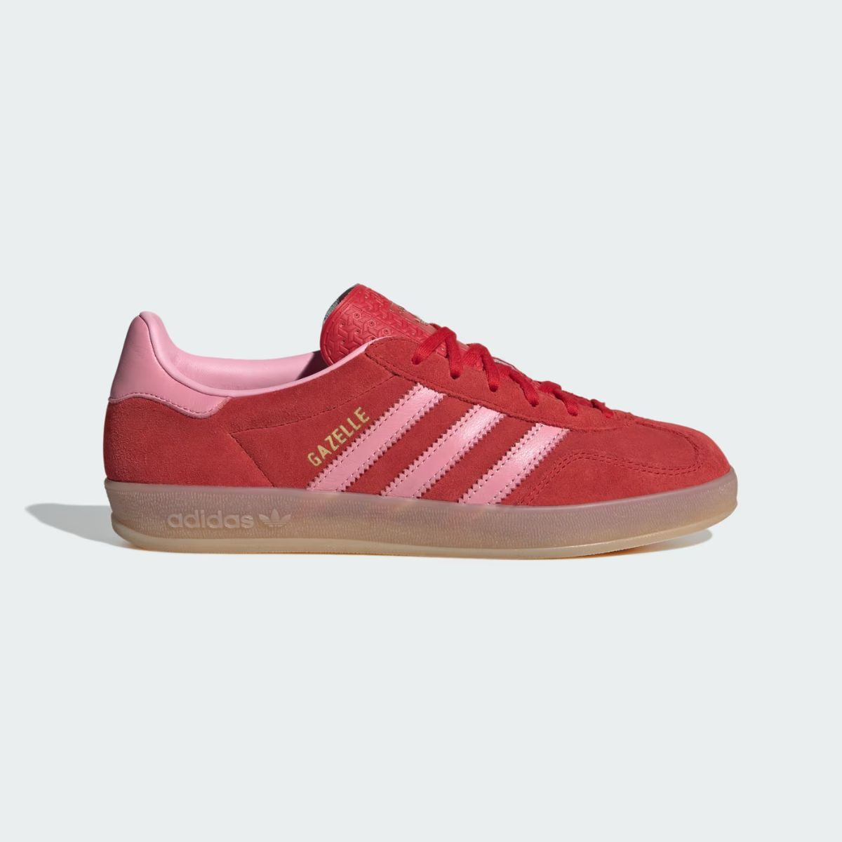 Tênis Adidas Gazelle Indoor W Better Scarlet Light Pink Gum