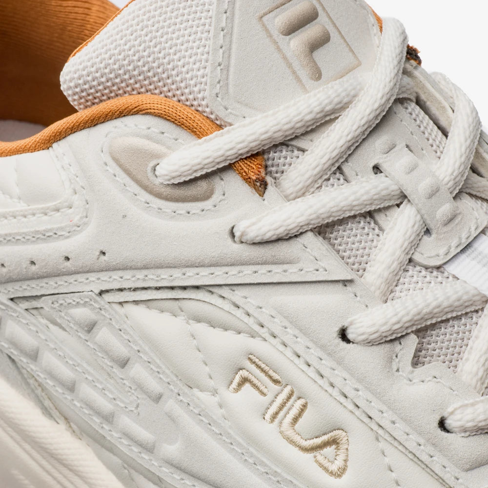 Tenis Fila Runner 2K SE Feminino Branco Bege Caramelo Escuro